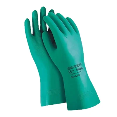Ansell AlphaTec (37-676) 48 Pair Gloves - Chemical Resistant, Nitrile Compound
