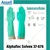 Ansell AlphaTec 37-676 Chemical Resistant Gloves, Nitrile Compound, Strong Protection against Acids and Solvents(Size-9,Pack-1)