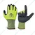 Delight 12 Pair Antimaster Cut Level E Sandy Finish with Re-enforcement Safety Gloves (Size-Medium)