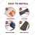 Heavy Duty Anti Slip Tape Black High Friction Non Slip Adhesive Grip Strip for Indoor and Outdoor Safety 2 Inch