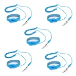 Premium Quality Pack of 5 Wristband - Anti-Static [ESD] Safe Discharge With Grounding Cord