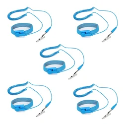 Premium Quality Pack of 5 Wristband - Anti-Static [ESD] Safe Discharge With Grounding Cord