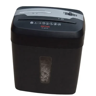 Antiva CC 2259 CD 230V Cross-Cut Heavy Duty Document & Media Paper Shredder Machine 18L Bin 