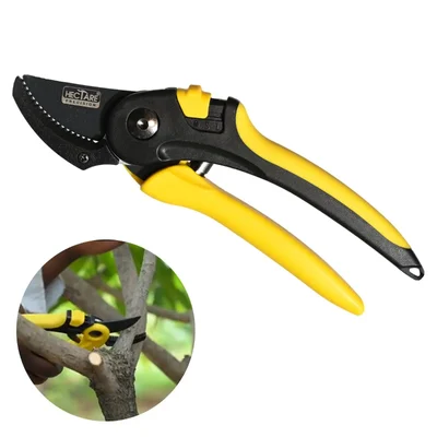 Hectare Precision Garden Anvil Pruner | Secateur | Plant Cutter with 20 mm Cutting Diameter for Home Garden