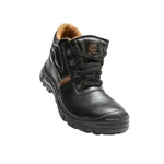 Hillson Apache 200J Steel Toe High Ankle Safety Shoe for Engineering Petrochemical, Genuine Grain Leather