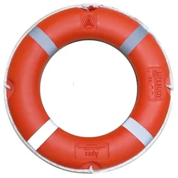 Apex Lifebuoy Ring - High Density, Polyethylene Swimming Equipment With Water Rescue Life
