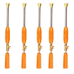 Brass High Pressure Spray Gun 1.5 Feet(45 cm) For HTP & Power Sprayer(Pack-Pack of 5)