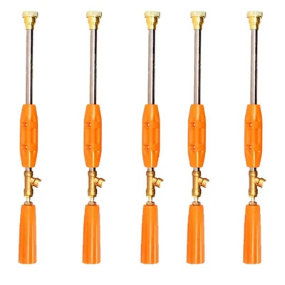 Brass High Pressure Spray Gun 1.5 Feet(45 cm) For HTP & Power Sprayer(Pack-Pack of 5)