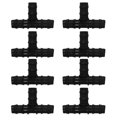 APPSTER 16MM Drip Irrigation Tee Connectors | Pipe Joint Connectors for Home Garden Dripline & Lateral Pipes(Quantity-Pack Of 50)