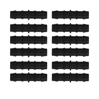 APPSTER 16mm Straight Connector Drip Irrigation Pipe Joiner & Fittings for Garden Watering System (Pack Of 250pcs)