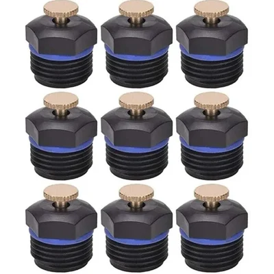 APPSTER Adjustable Drip Irrigation Misting Nozzles 360° Garden Watering Atomizing Fogger Sprinkler Heads(Pack of 10)