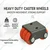 APPSTER 3 inch Plate Type Fixed Sixer Caster Wheel, 150 kg Load Capacity - Pack of 4