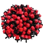 APPSTER 50pcs Adjustable Irrigation Dripper Sprinklers  1/4 Inch Emitters for Drip Irrigation System