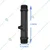 APPSTER 5" Venturi Fertilizer Injector Device 3/4" Threaded Farming Water Tube for Agriculture Irrigation