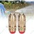 APPSTER Adjustable Brass Mist Sprinkler Nozzle Drip Irrigation Jet Spray Misting Head 1/2" Male Thread (Pack of 2)