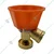 APPSTER Adjustable Brass Sprayer Nozzle with Windproof Cap, 2 Spray Modes High-Pressure Misting Nozzle for Agriculture