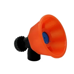 APPSTER Adjustable Plastic Sprayer Nozzle with Windproof Cap, 2 Spray Modes High-Pressure Mist Fogger for Agriculture 