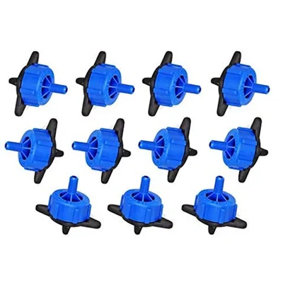 APPSTER Drip Irrigation Emitters | Online Dripper (8Ltr/Hour) | Adjustable Garden Plant Watering Irrigation Kit(Quantity-Pack Of 100pcs)