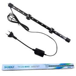 Sobo T4-40 LED Discolor Submersible 37cm Led Light Aquarium Tool Efficient High-Output LED in Planted Aquariums 