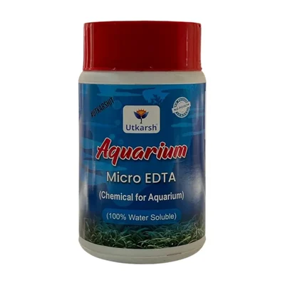 Utkarsh Aquarium EDTA Micro (CSMB) Mix (EDTA Chelated 100% Water Soluble Aquarium Chemical) for Robust Growth  | 500 gm