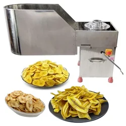 Commercial 1 HP Motor Operated Banana Slicer Machine with 3 Types of Cutting Facility, 500kg/hr