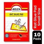 ARBUDA Rat Trap/ Mouse Glue Trap for Home, Kitchen, Garage, Warehouse Small Size Pack of 10