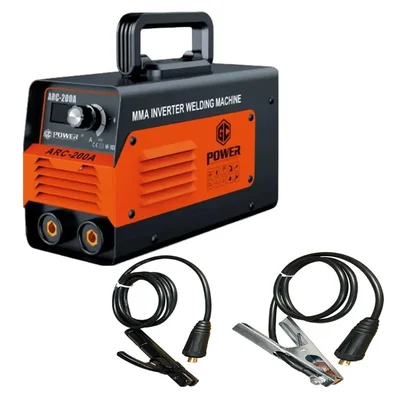 GC Power 200 Amps Single Phase Inverter Welding Machine, 5600W (ARC-200A)