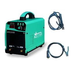ALL Star Arc 250D Green Color MMA Welding Machine With Electrode Holder & Earthing Cable With Clamp