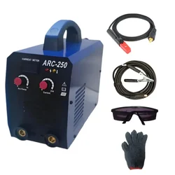 Heavy Duty ARC 250 Single Phase Inverter Type IGBT Welding Machine Combo