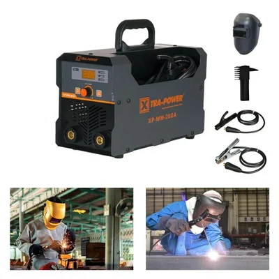 Xtra Power XP-WM-200A Single Phase 200 Amp ARC IGBT Welding Machine With All Accessories