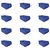 Aristo 515 x 310 x 200 mm Blue Plastic Industrial Bin (Bin-50) - Pack of 12