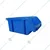 Aristo 165 x 114 x 78 mm Blue HDPE FPO Storage Bin (Bin-5) - Pack of 21