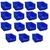 Aristo 200 x 125 x 100 mm FPO Blue Storage Bins With HDPE Material Bin-15N (Pack Of 15)