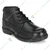 ArmaDuro Leather Steel Toe Black Work Safety Shoes (AD1007)(Size-6)
