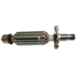 Heavy Duty replacement Motor Armature for Novex 6.5 Grinder/Blower, high-torque high-speed, integrated Fan & Drive Gear