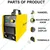Aryantra 200 Amp Single Phase IGBT ARC Inverter Welding Machine(AY-WM-200A) by KisanKraft