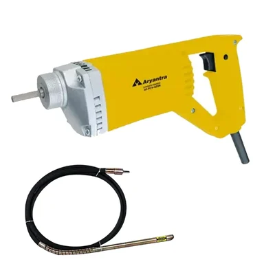 Aryantra 650 W Electric Concrete Vibrator with 1.5m Vibrating Rod (AY-PCV-035N) by Kisankraft