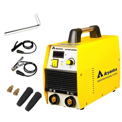 Aryantra 200 Amp Single Phase MOSFET ARC Welding Machine( AY-WM-200MA) by Kisankraft