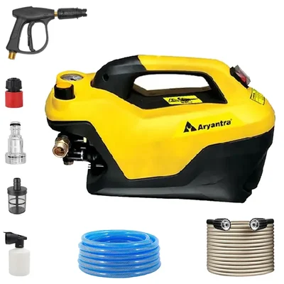 Aryantra 2600 Watt, 150 Bar Portable High Pressure Washer with all Required Accessories (AY-PWIH-888)