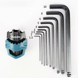 Makita Hex key wrench (9pcs/set)-B-65894