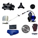 Aspee Brush Cutter CHB35-4S, 4 Stroke 35 CC Backpack Crop Cutter | Grass Cutter With Accessories