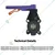 4 Inch Plastic Disc Wafer Type Hybrid Butterfly Valve Ensures Low Torque and Low Pressure Loss