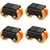 ATC (C-001) Mini Moving Four Caster Wheel Fixed Type ( Pack of 4)