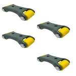 ATC (C-059) 14 mm Derlin Roller Castor Wheel, 225 kg Load Capacity (Pack of 4)