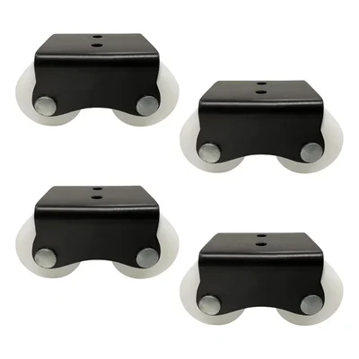 ATC (C-005) 30 mm Delrin Plate Type Four Castor Wheel (Pack of 4)