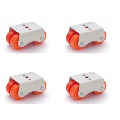 ATC (C-047) Mini Moving Four Caster Wheel Fixed Type ( Pack of 4)