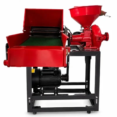 GODHAN 2 in 1 Chaff Cutter With Atta Chakki Upto 1000 Kg/hr Cutting, 100 Kg/hr Grinding Capacity & 3 HP Motor
