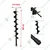 Latson 2.5 inch Earth Auger Drill Bit, Suitable For 2 & 4 Stroke  For Earth Auger/ Post Hole Digger Machine