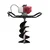 Heavy Duty 2 Stroke 82 CC For Earth Auger/ Post Hole Digger Machine With 12 Inch Double Spiral Auger Bit For Heavy Use