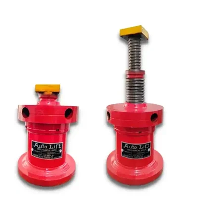 AUTO LIFT 10 Ton Double Lift Mechanical Screw Jack - 36 cm Max. Lifting Height for Light & Medium Commercial Vehicles